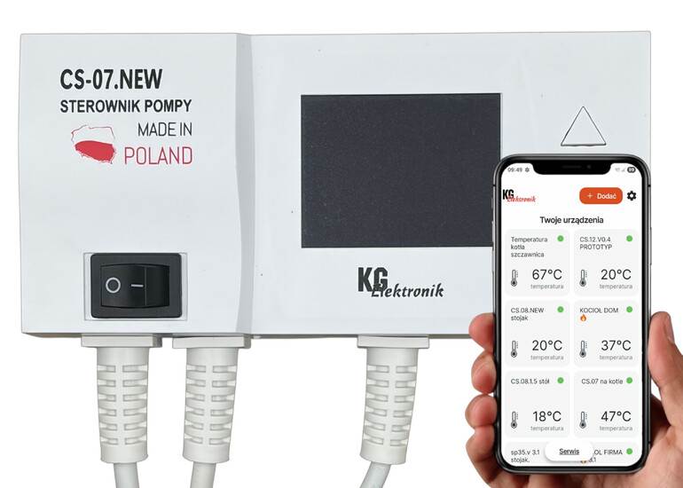 Sterownik typu  CS-07.NEW.WIFI