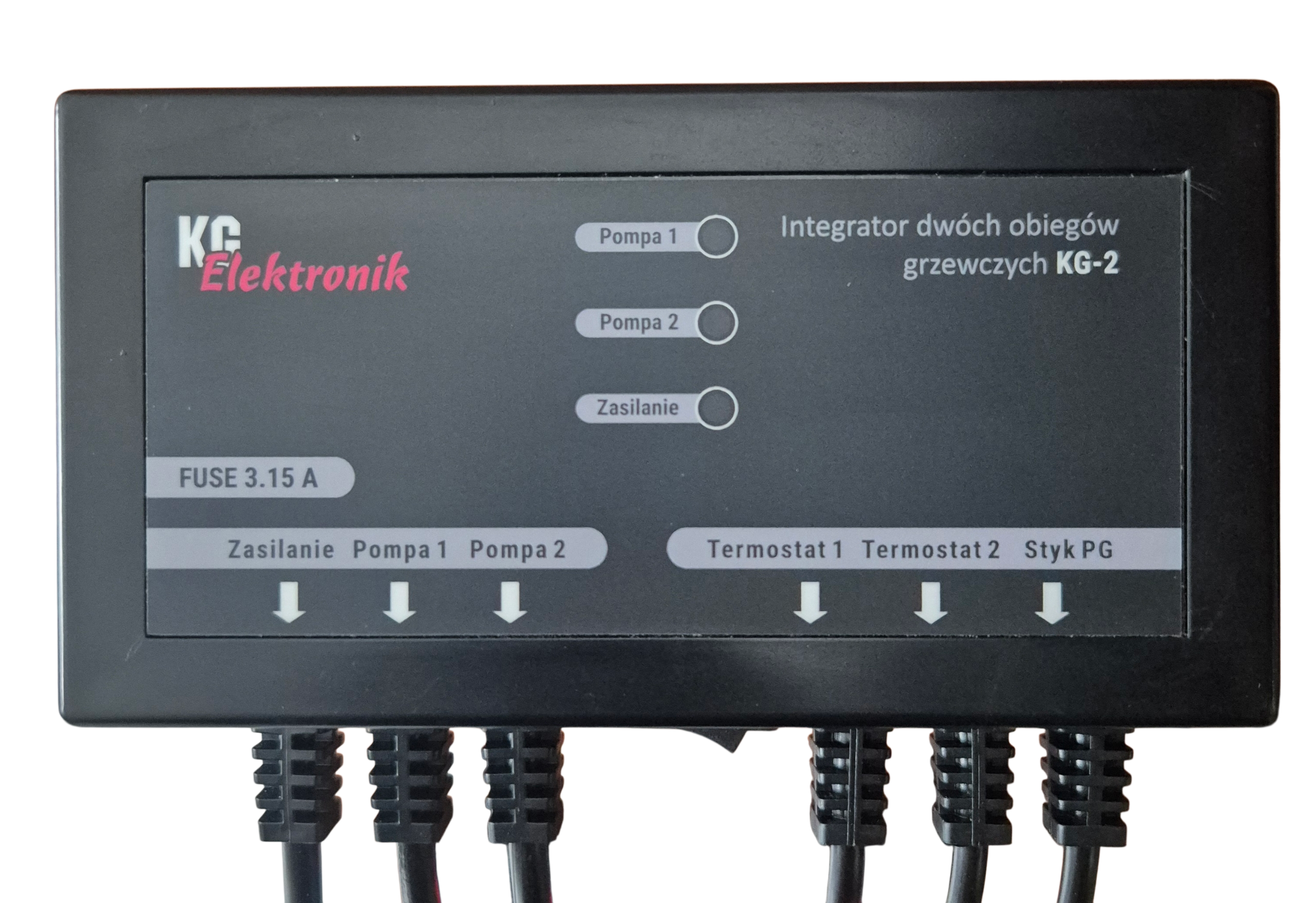 Sterownik KG-2   Integrator dwóch obiegów grzewczych