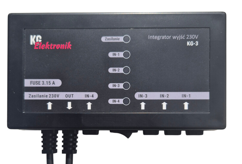 Integrator wyjść   230V   KG-3