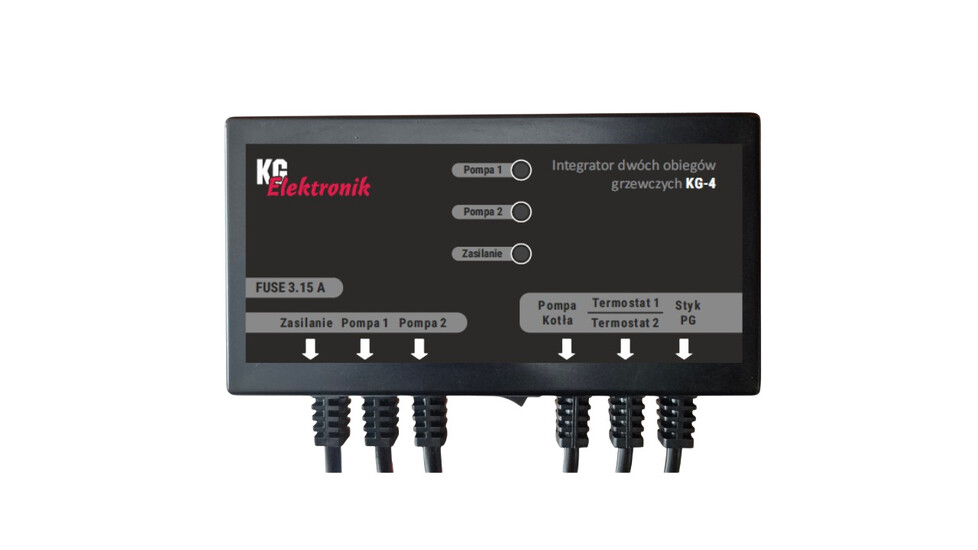 Sterownik KG-4 Integrator dwóch obiegów grzewczych...