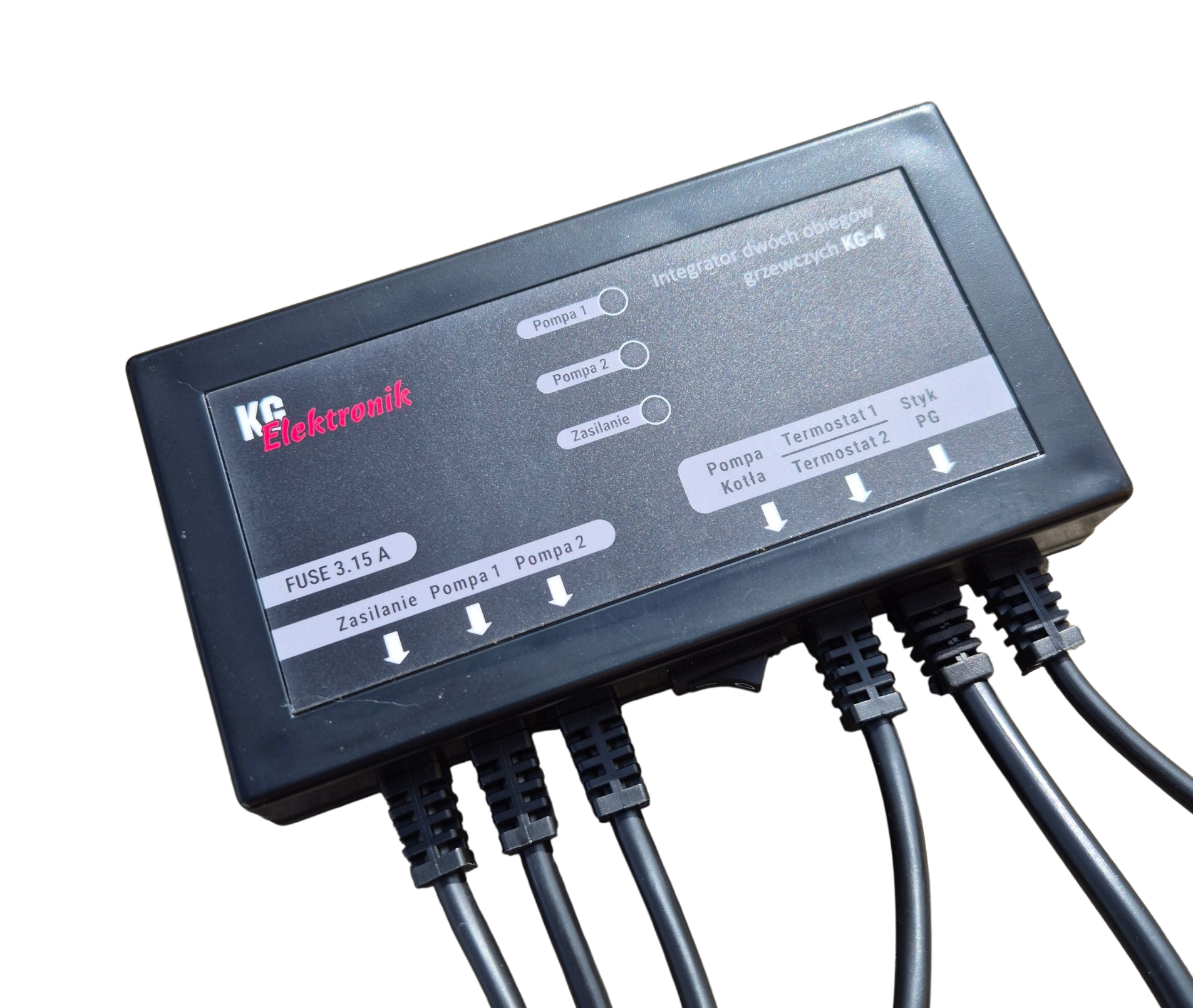 Sterownik KG-4 Integrator dwóch obiegów grzewczych + pompa kotła