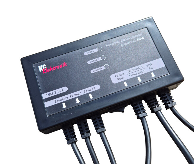 Sterownik KG-4 Integrator dwóch obiegów grzewczych...